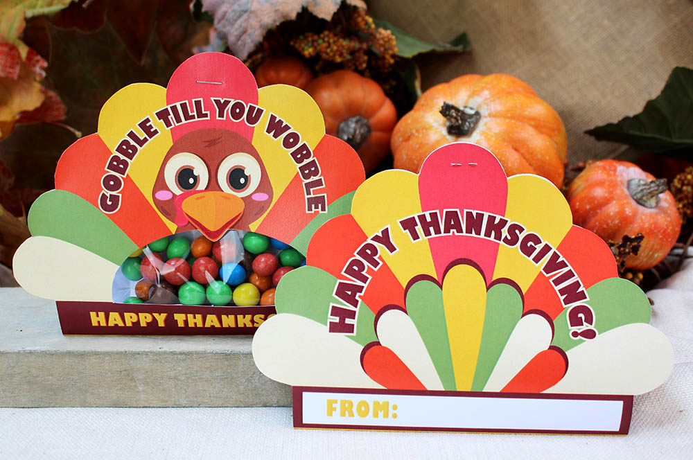 thanksgiving turkey shaped sweet wrap